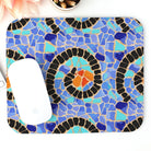 Reus Twirl Mosaic Mouse Pad - The Global Wanderer