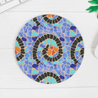 Reus Twirl Mosaic Mouse Pad - The Global Wanderer