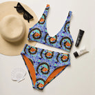 Reus Twirl Mosaic Recycled High-Waisted Bikini - The Global Wanderer