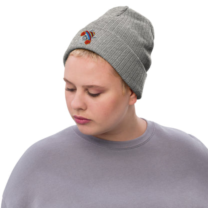 Peruvian Alpaca Embroidered Beanie - The Global Wanderer