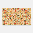 Russian Beige Khokhloma Print Desk Mat - The Global Wanderer