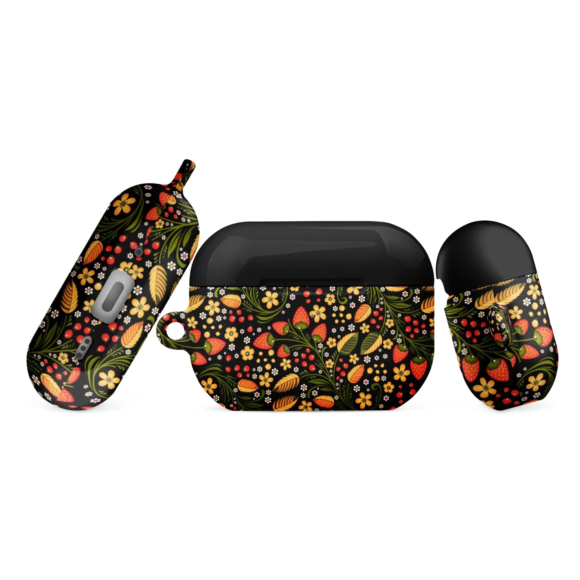 Moscow Berry Khokhloma AirPods Pro 2 Case | Globally Inspired