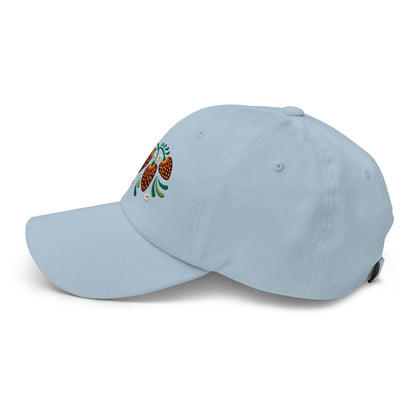 Russian Khokhloma Embroidered Dad Hat - The Global Wanderer