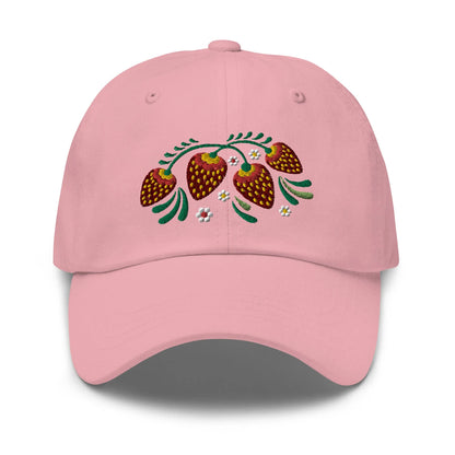 Russian Khokhloma Embroidered Dad Hat - The Global Wanderer