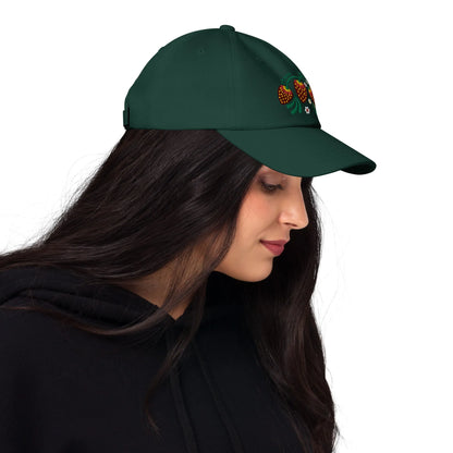 Russian Khokhloma Embroidered Dad Hat - The Global Wanderer