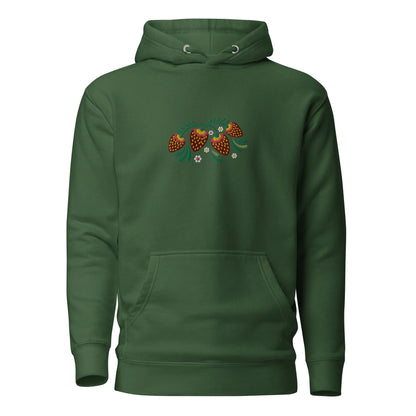 Russian Khokhloma Embroidered Hoodie - The Global Wanderer