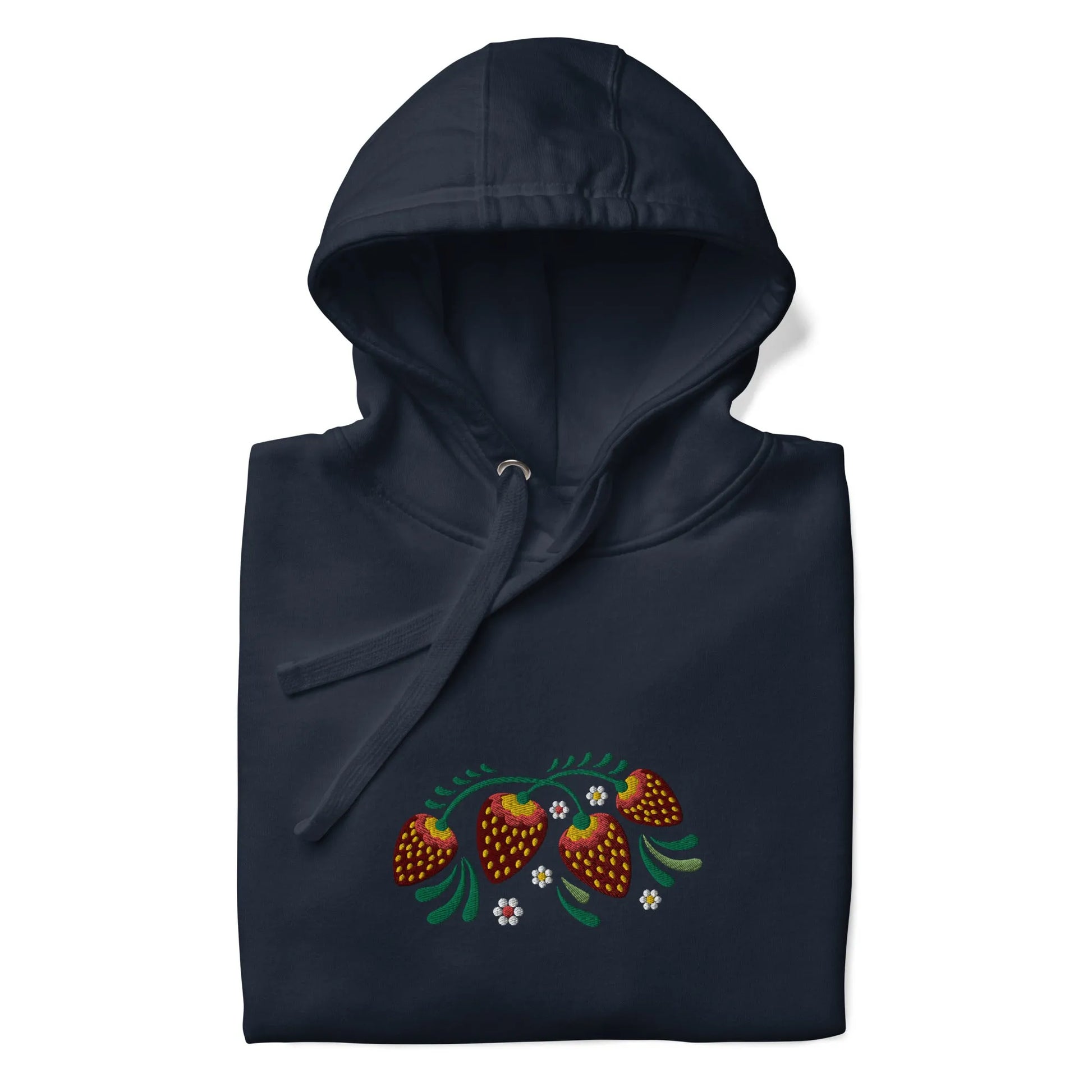 Russian Khokhloma Embroidered Hoodie - The Global Wanderer