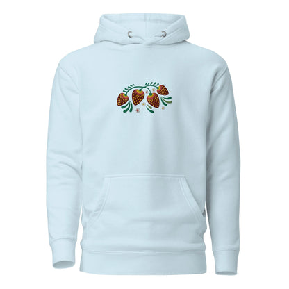 Russian Khokhloma Embroidered Hoodie - The Global Wanderer