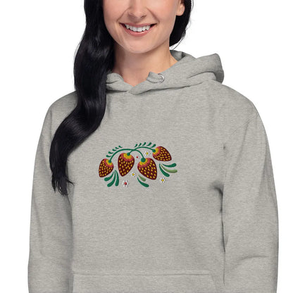 Russian Khokhloma Embroidered Hoodie - The Global Wanderer