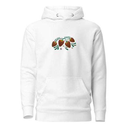 Russian Khokhloma Embroidered Hoodie - The Global Wanderer