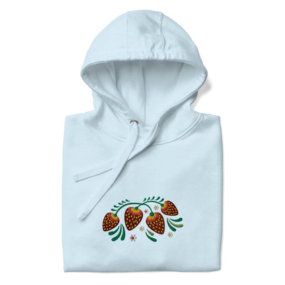 Russian Khokhloma Embroidered Hoodie - The Global Wanderer