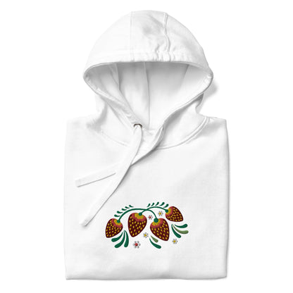 Russian Khokhloma Embroidered Hoodie - The Global Wanderer