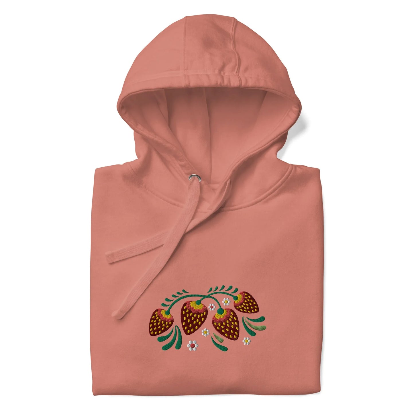 Russian Khokhloma Embroidered Hoodie - The Global Wanderer