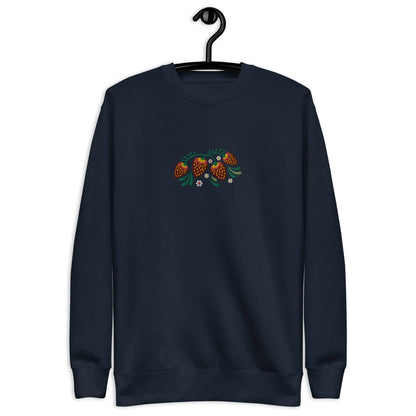 Russian Khokhloma Embroidered Sweatshirt - The Global Wanderer