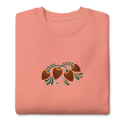 Russian Khokhloma Embroidered Sweatshirt - The Global Wanderer