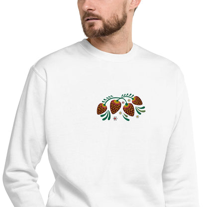 Russian Khokhloma Embroidered Sweatshirt - The Global Wanderer