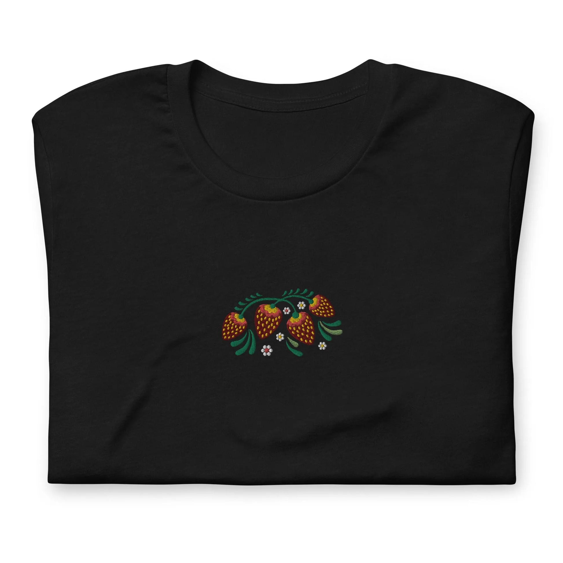 Russian Khokhloma Embroidered T-Shirt - The Global Wanderer