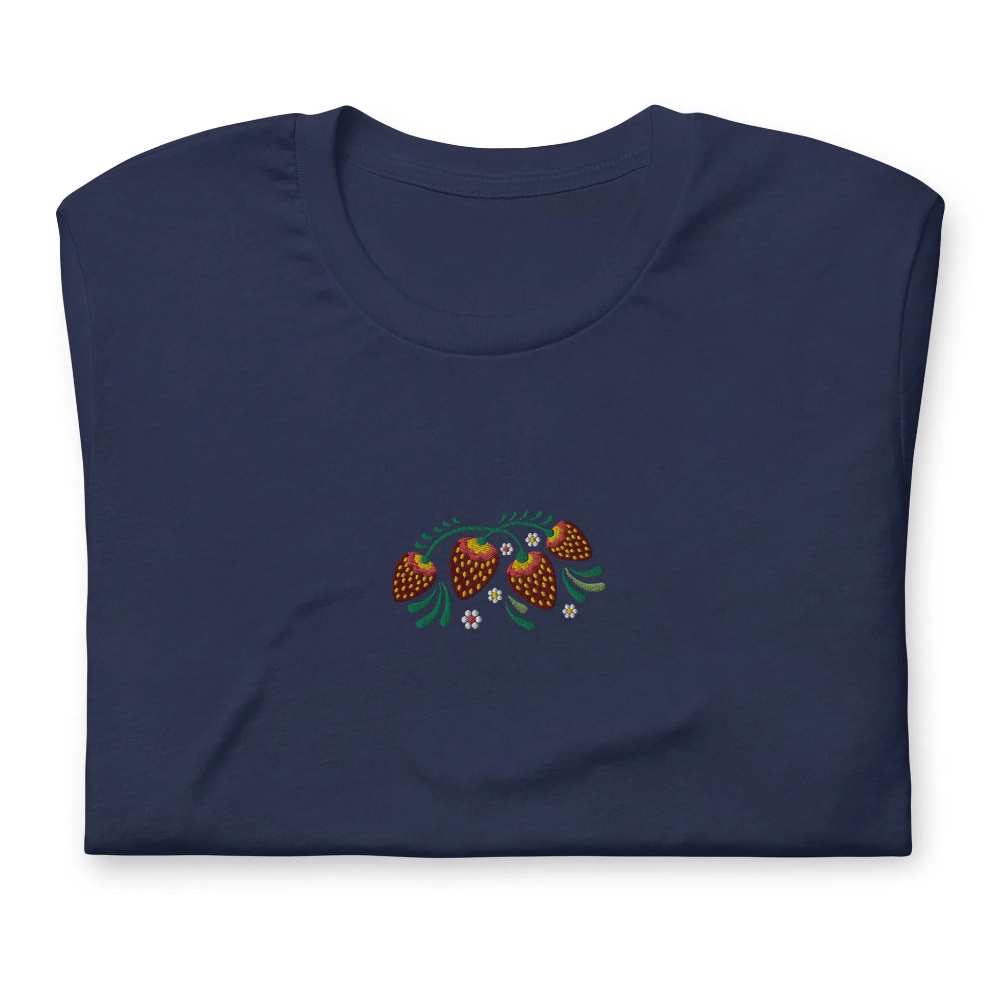 Russian Khokhloma Embroidered T-Shirt - The Global Wanderer