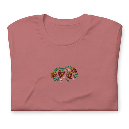 Russian Khokhloma Embroidered T-Shirt - The Global Wanderer