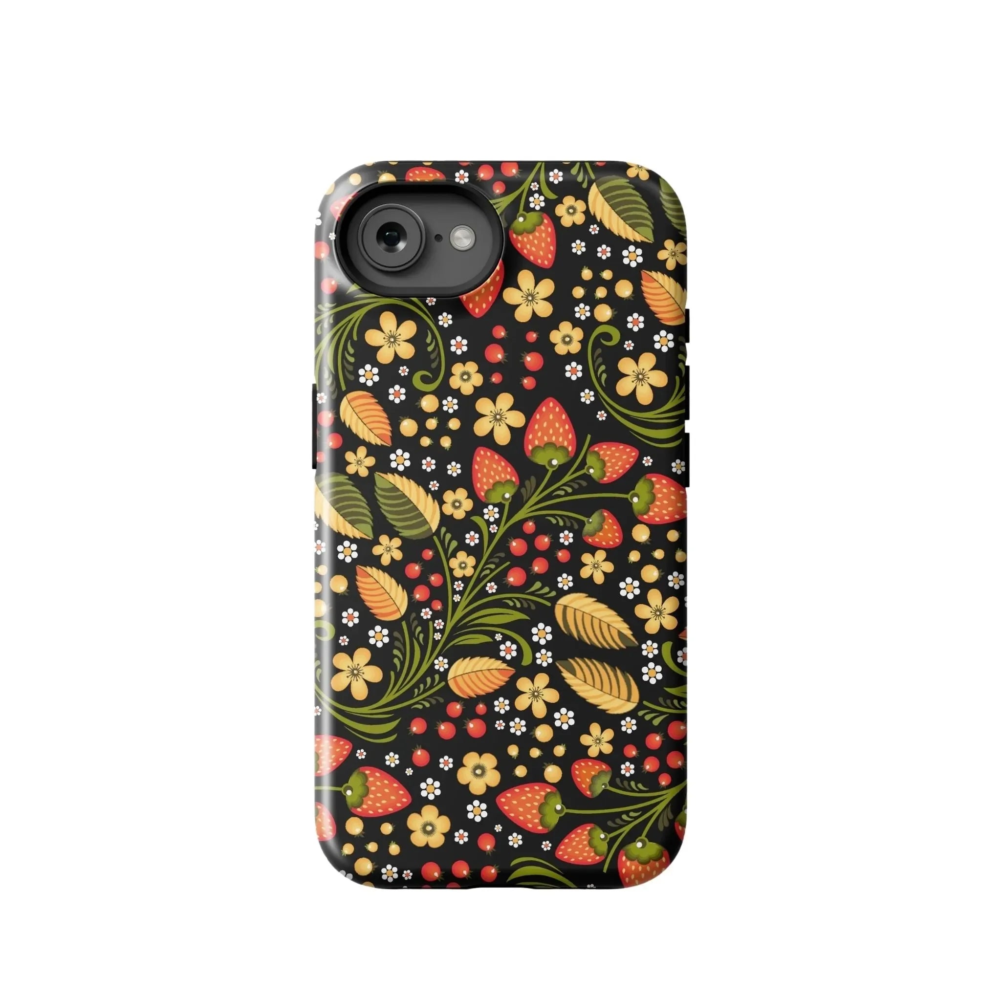 Moscow Berry Khokhloma iPhone Case | Globally Inspired MagSafe