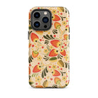 Russian Beige Khokhloma Tough MagSafe iPhone® Case - The Global Wanderer