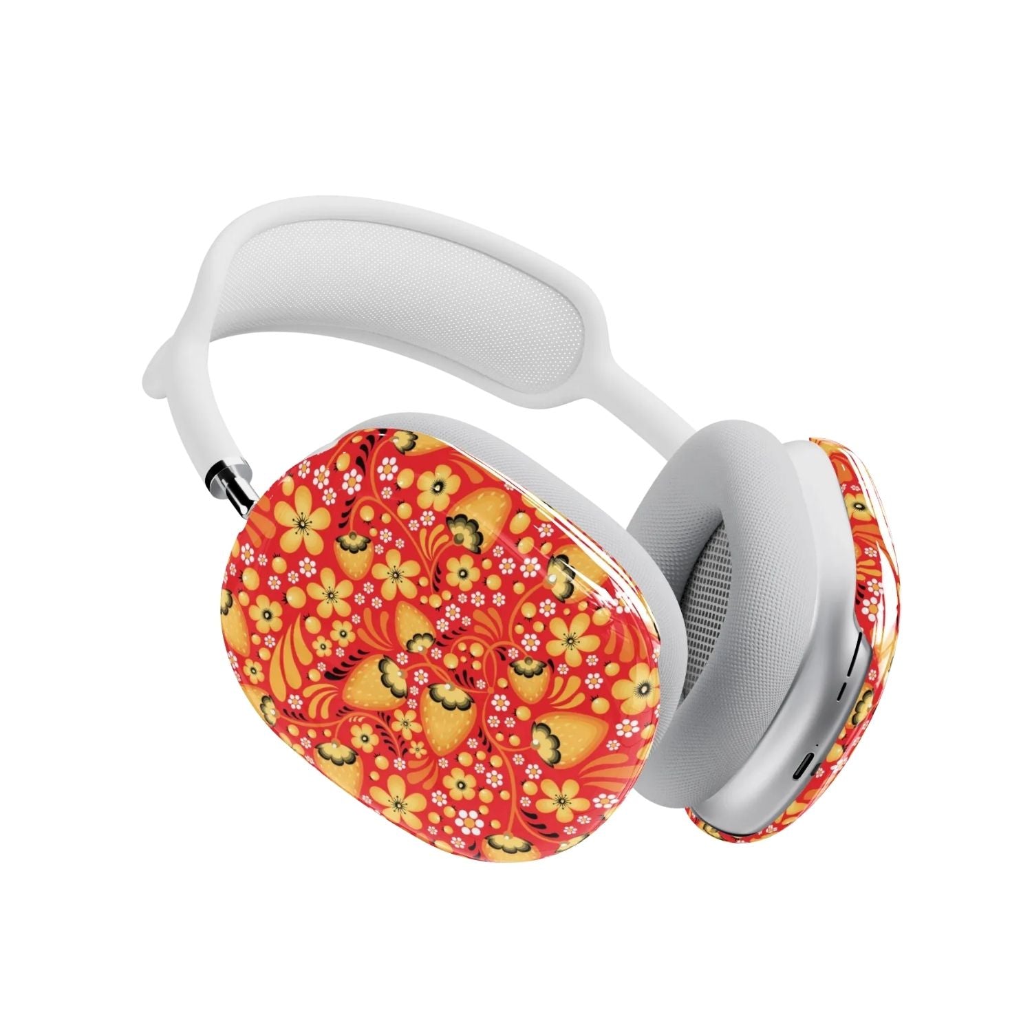 Russian Red Khokhloma AirPods Max Case - The Global Wanderer