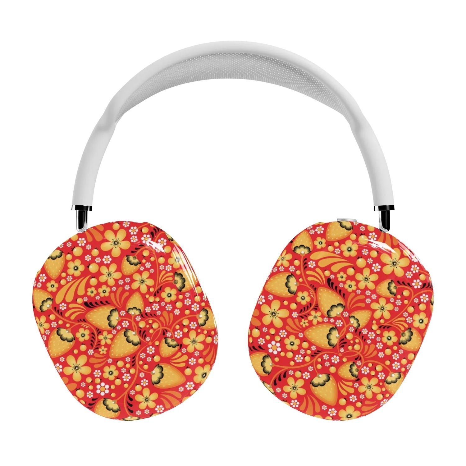 Russian Red Khokhloma AirPods Max Case - The Global Wanderer