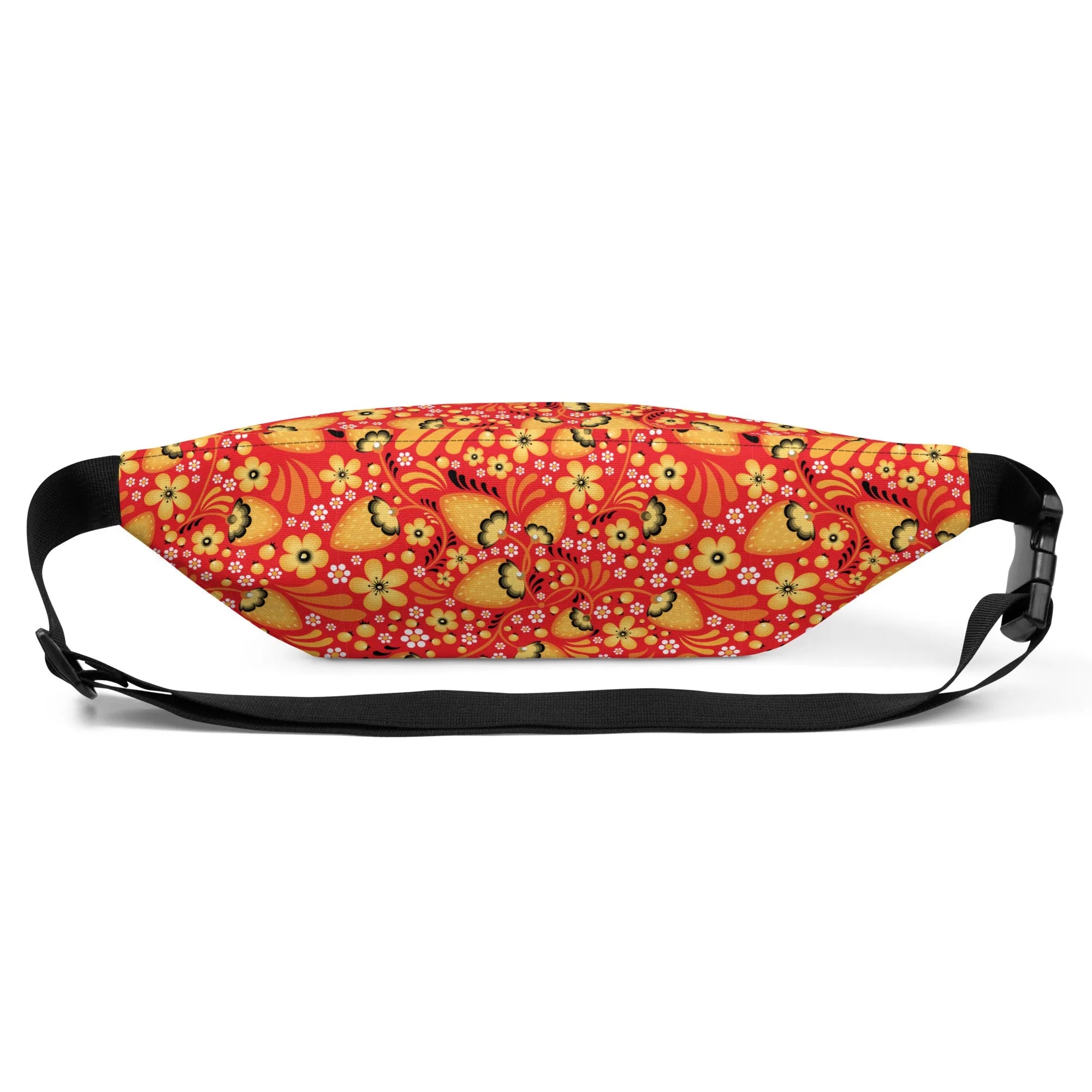 Russian Red Khokhloma Fanny Pack - The Global Wanderer