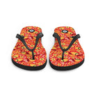 Russian Red Khokhloma Flip Flops - The Global Wanderer