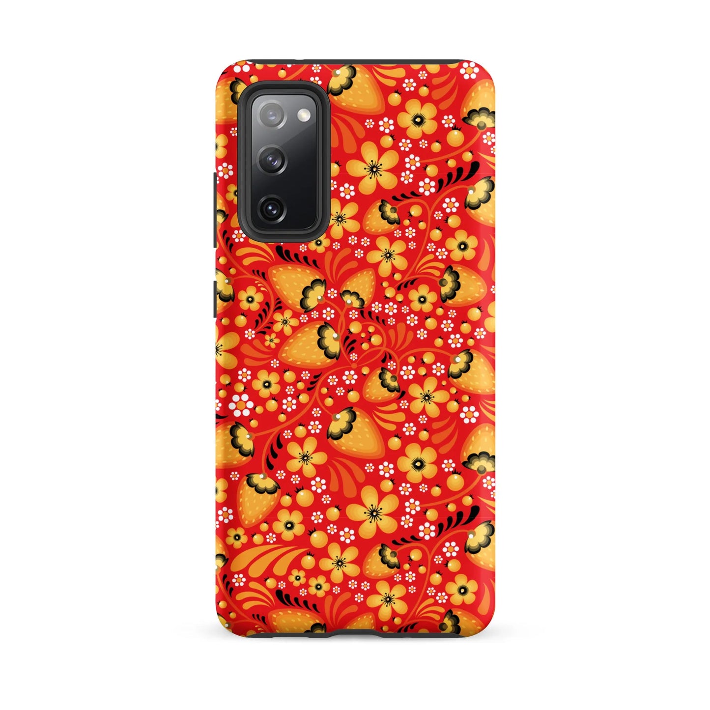 Russian Red Khokhloma Tough Samsung® Case - The Global Wanderer