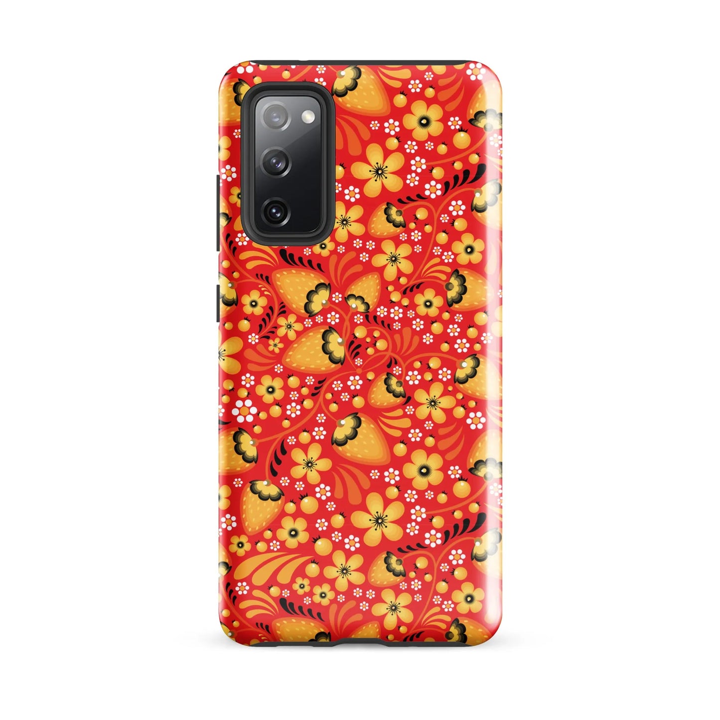 Russian Red Khokhloma Tough Samsung® Case - The Global Wanderer