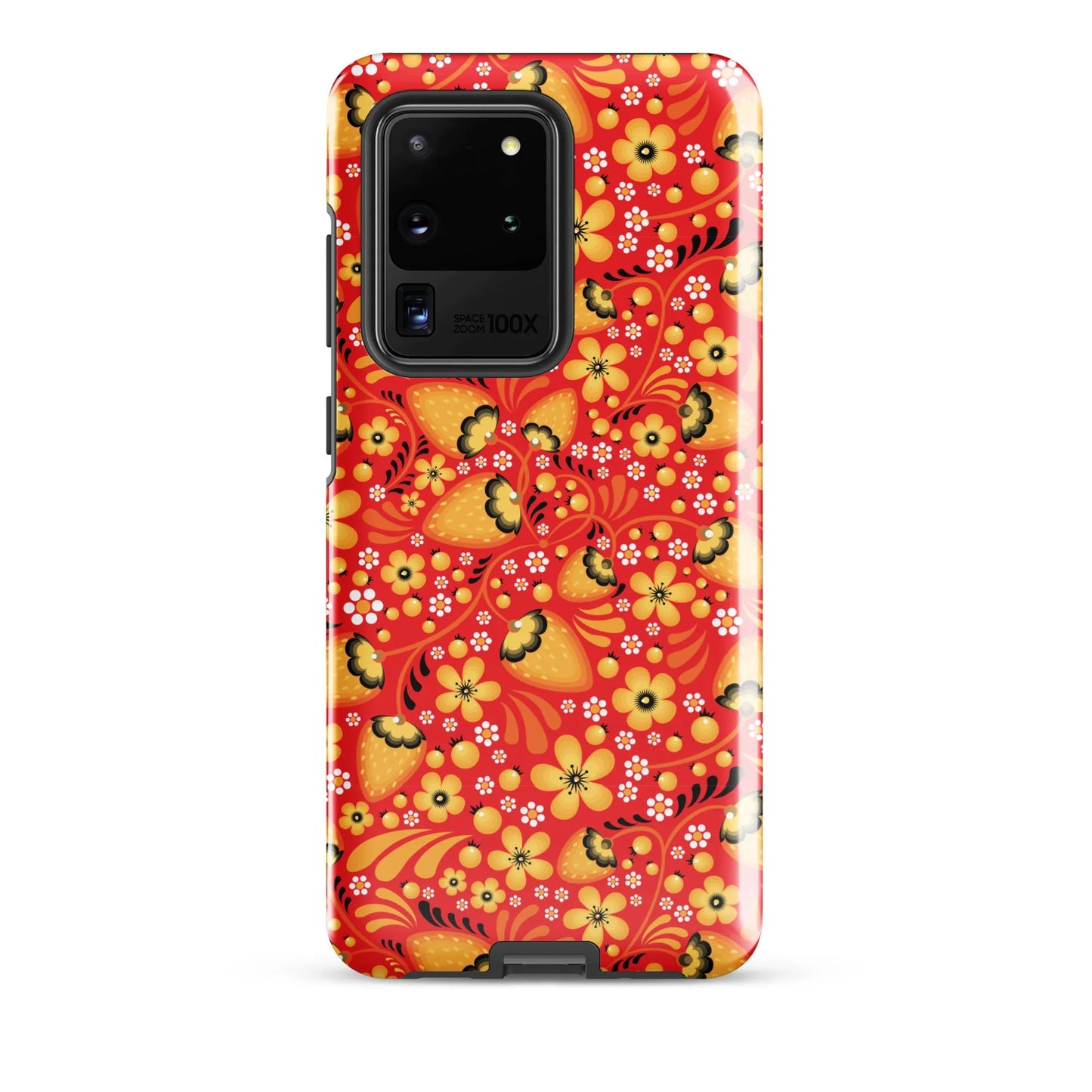 Russian Red Khokhloma Tough Samsung® Case - The Global Wanderer