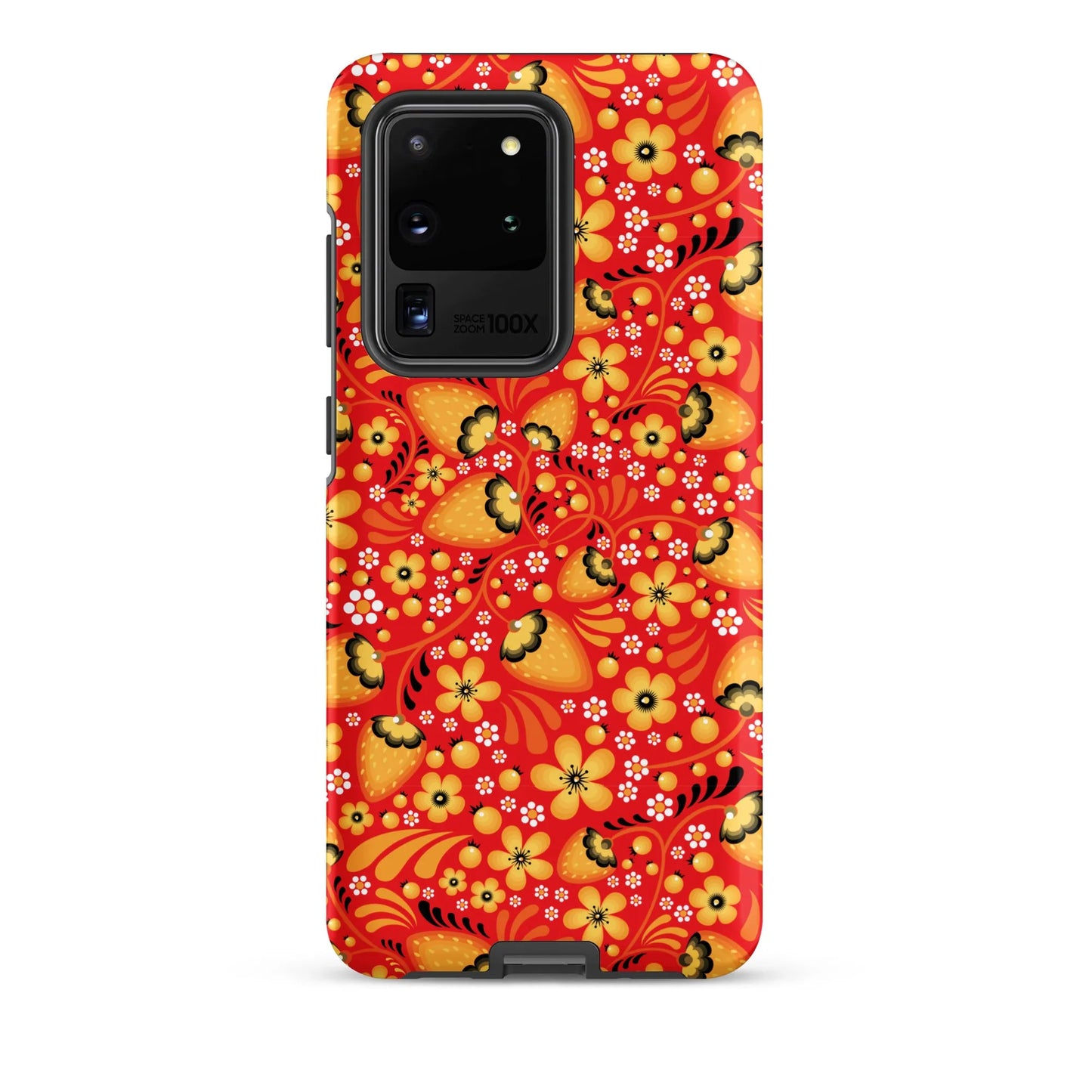 Russian Red Khokhloma Tough Samsung® Case - The Global Wanderer