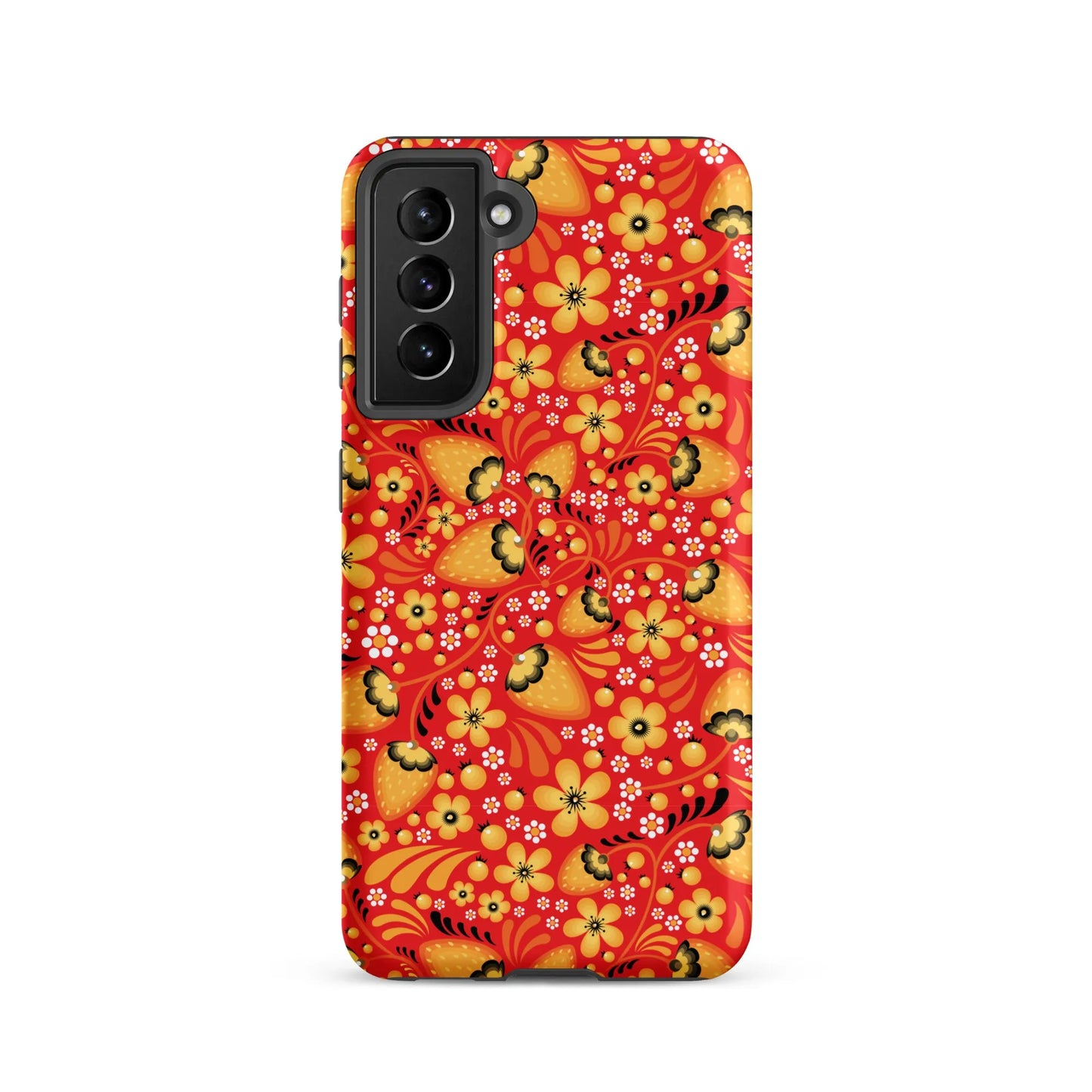 Russian Red Khokhloma Tough Samsung® Case - The Global Wanderer