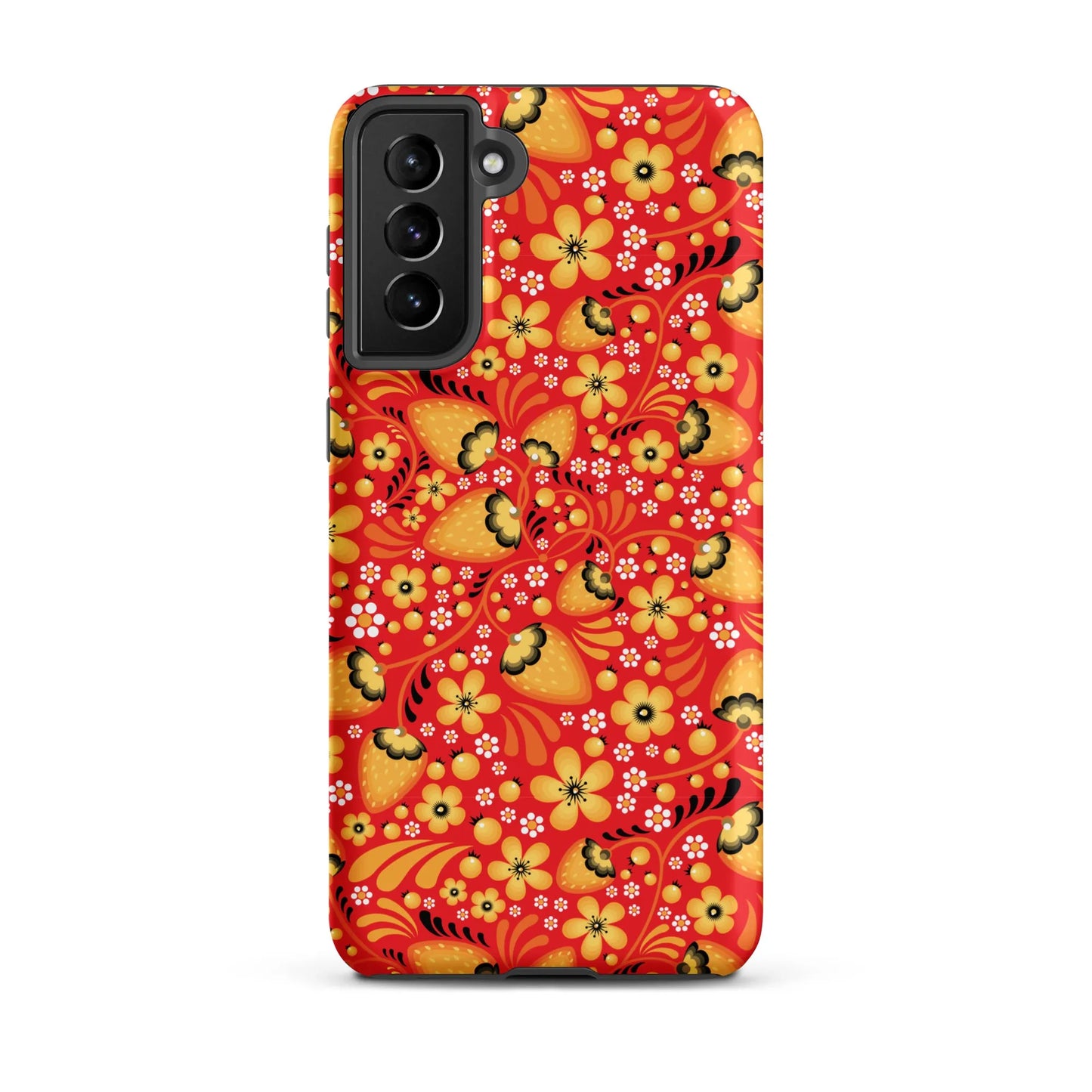 Russian Red Khokhloma Tough Samsung® Case - The Global Wanderer