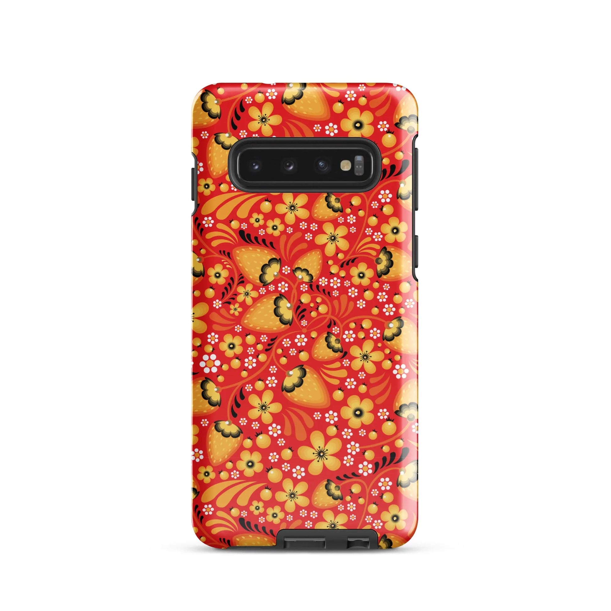 Russian Red Khokhloma Tough Samsung® Case - The Global Wanderer