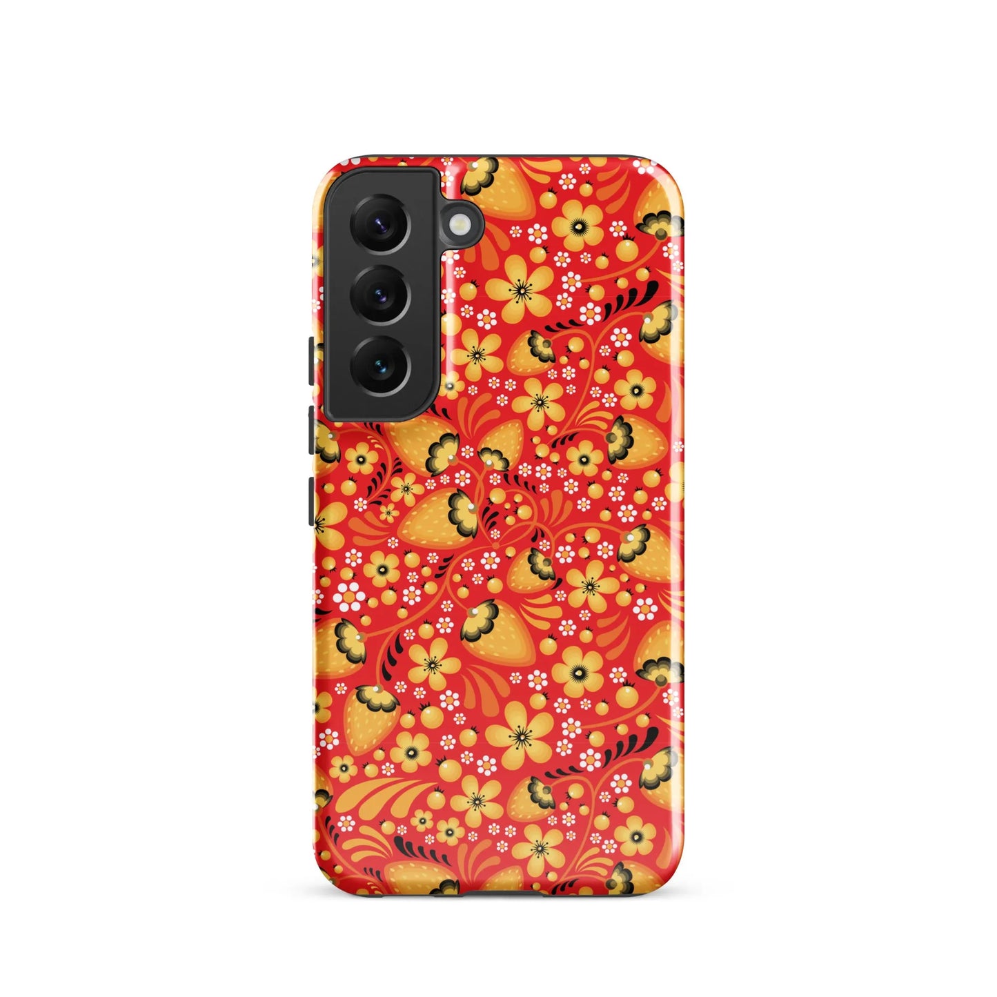 Russian Red Khokhloma Tough Samsung® Case - The Global Wanderer