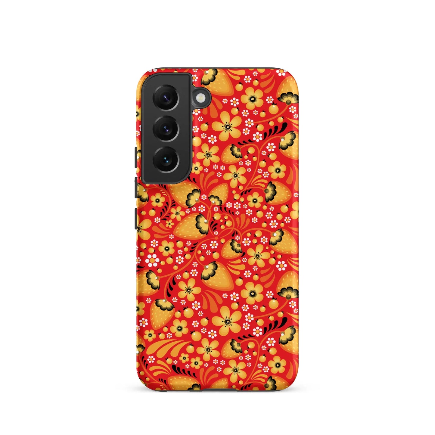 Russian Red Khokhloma Tough Samsung® Case - The Global Wanderer