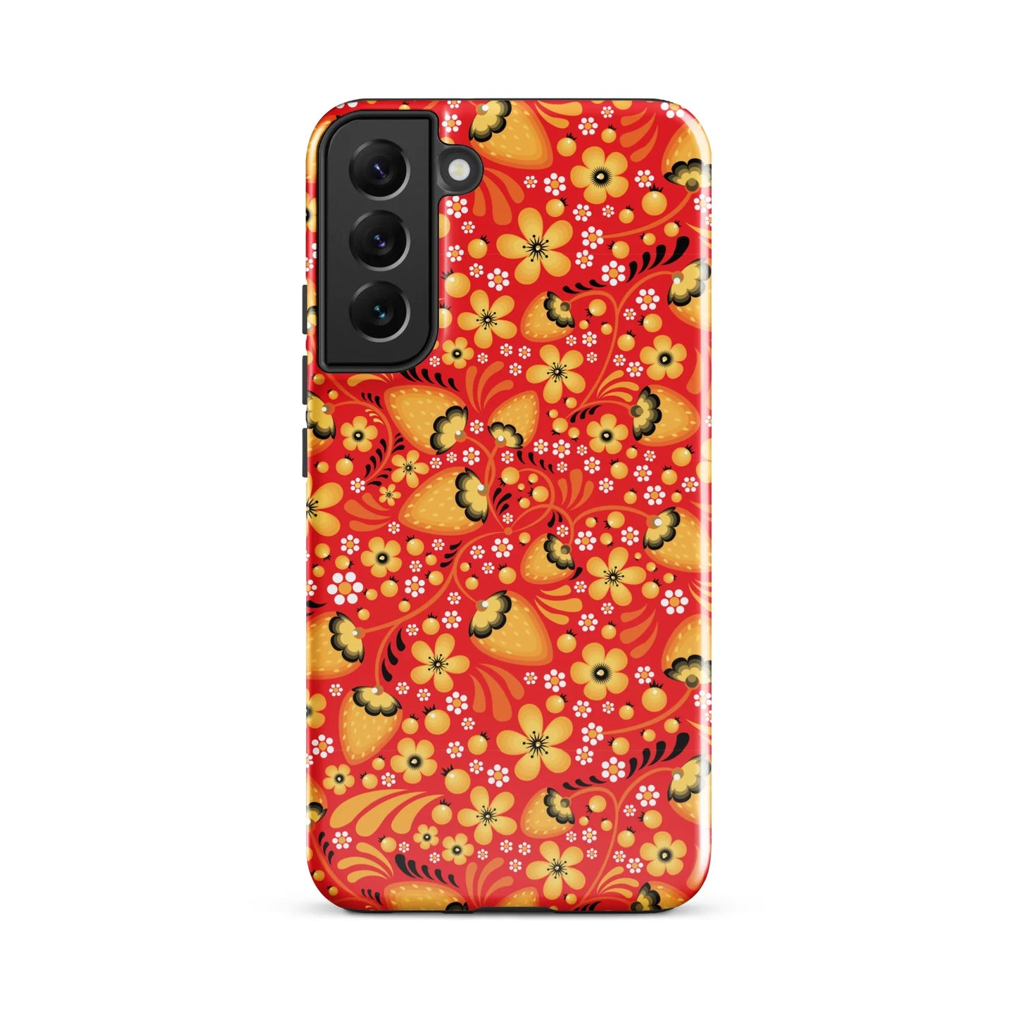 Russian Red Khokhloma Tough Samsung® Case - The Global Wanderer