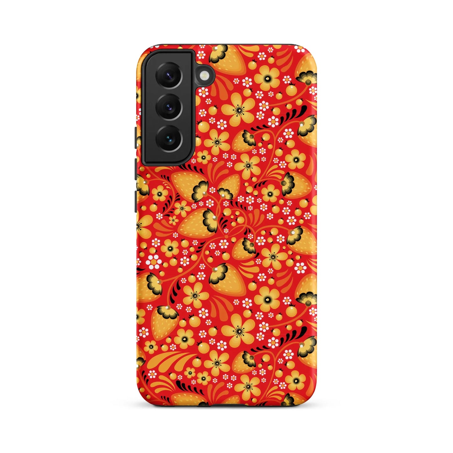 Russian Red Khokhloma Tough Samsung® Case - The Global Wanderer