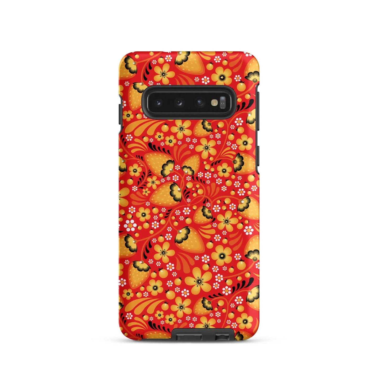 Russian Red Khokhloma Tough Samsung® Case - The Global Wanderer