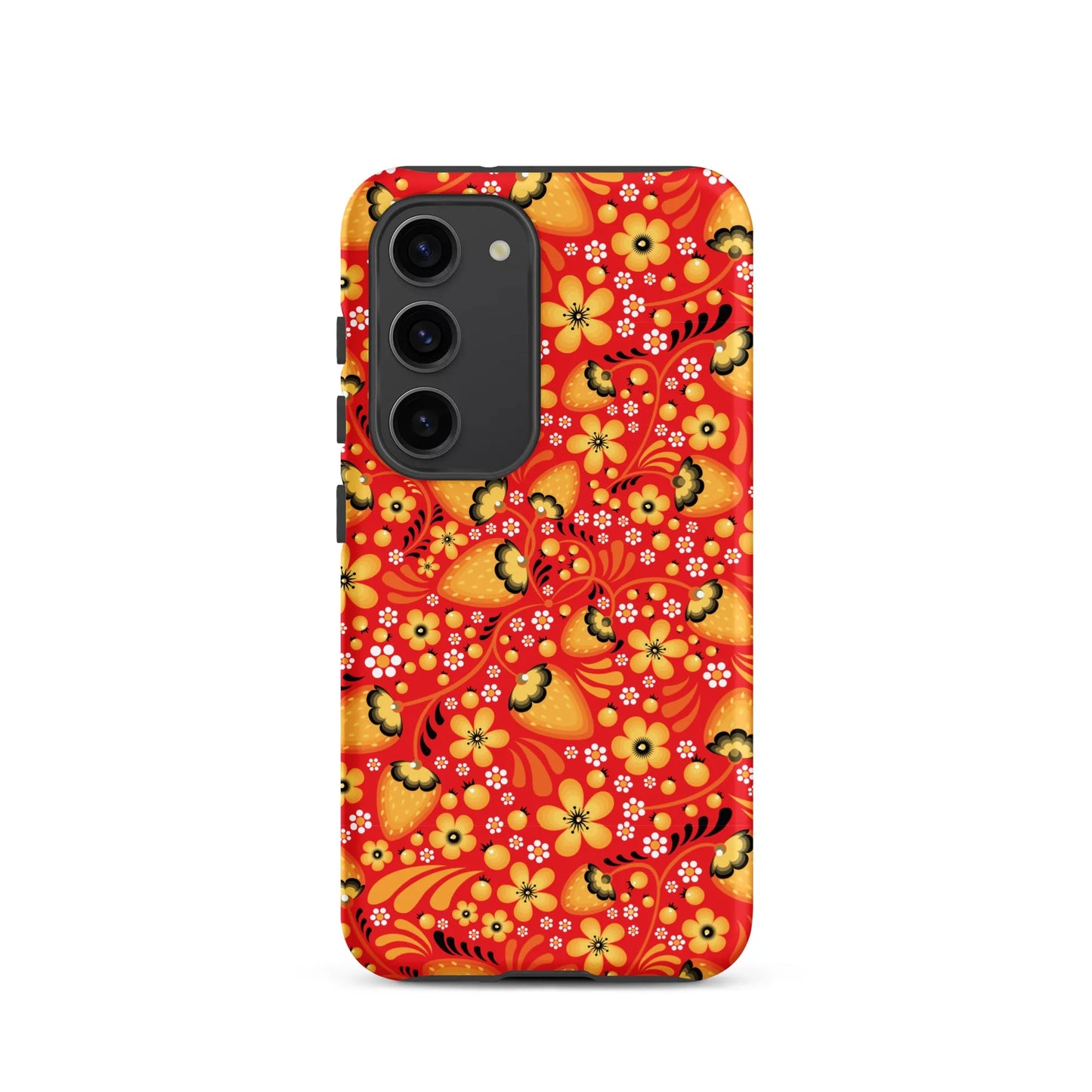 Russian Red Khokhloma Tough Samsung® Case - The Global Wanderer