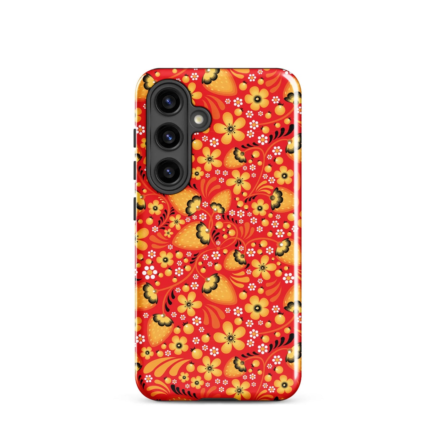 Russian Red Khokhloma Tough Samsung® Case - The Global Wanderer