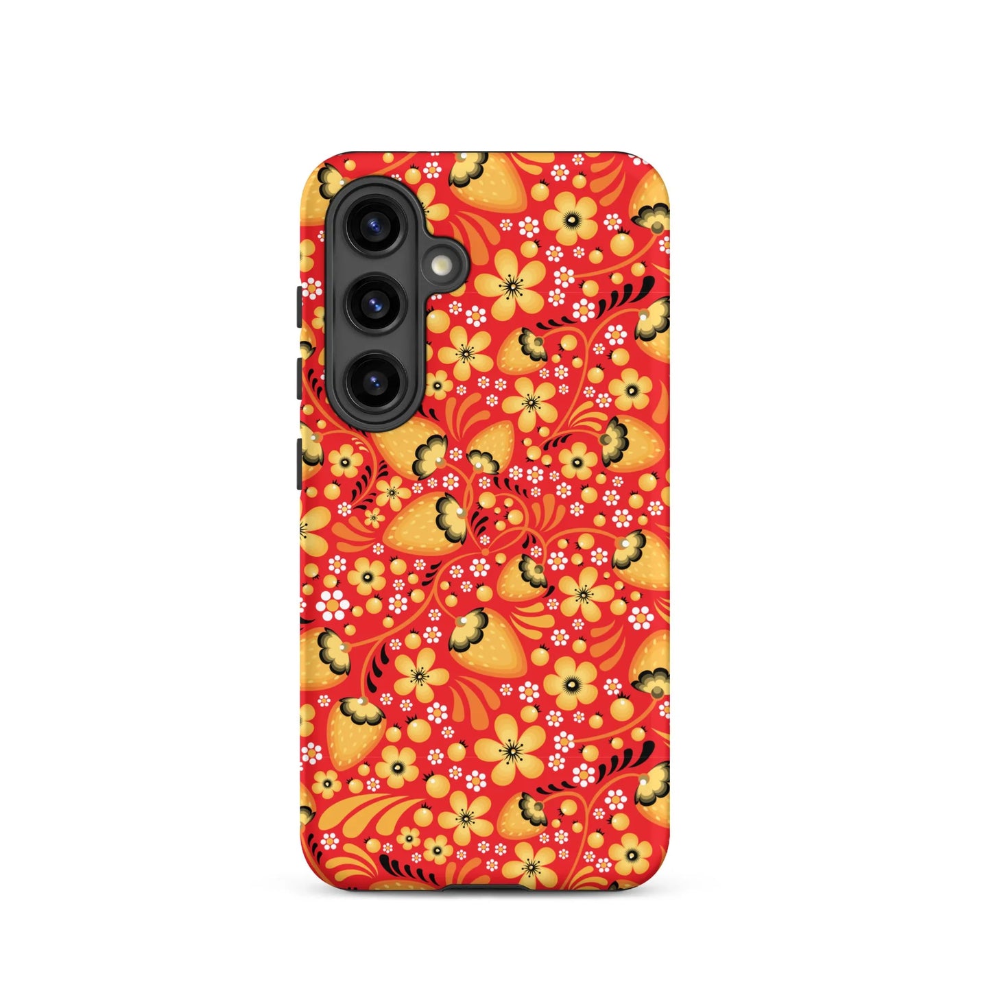 Russian Red Khokhloma Tough Samsung® Case - The Global Wanderer