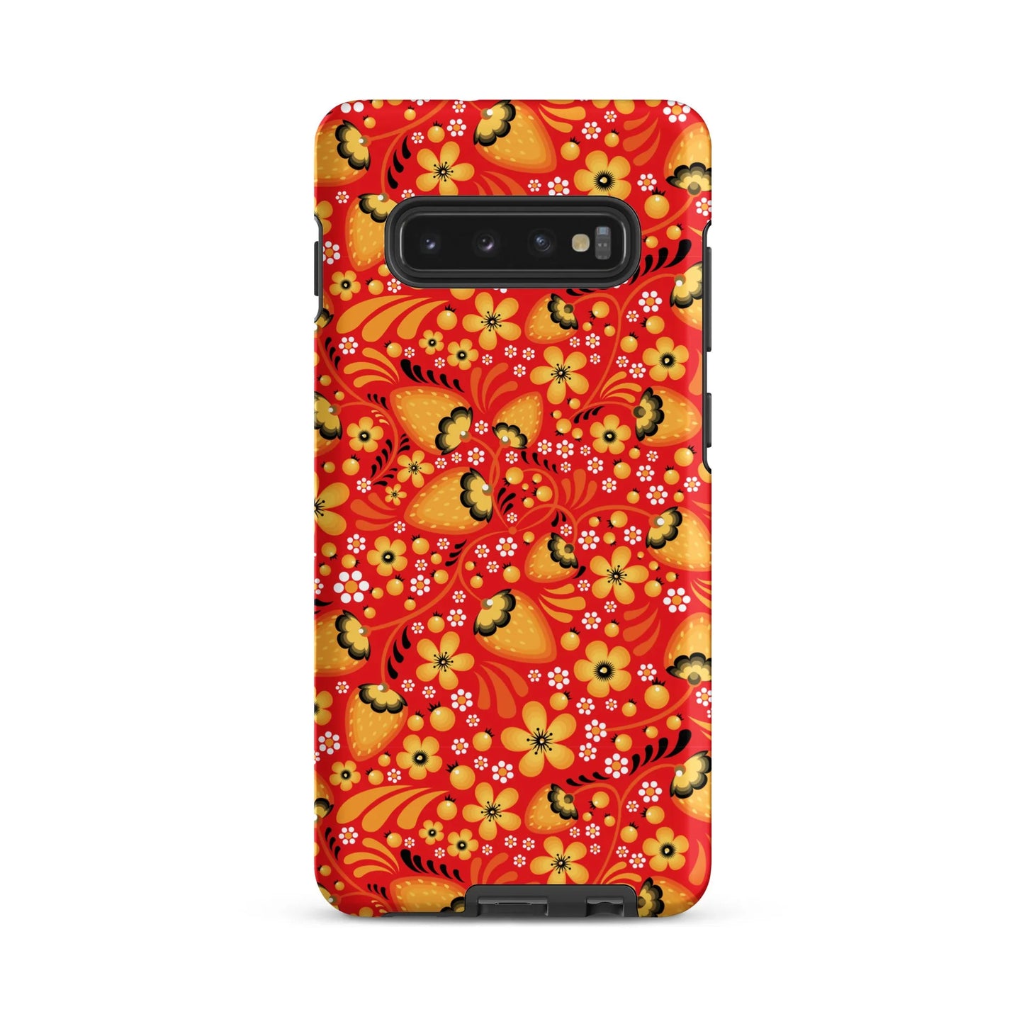 Russian Red Khokhloma Tough Samsung® Case - The Global Wanderer