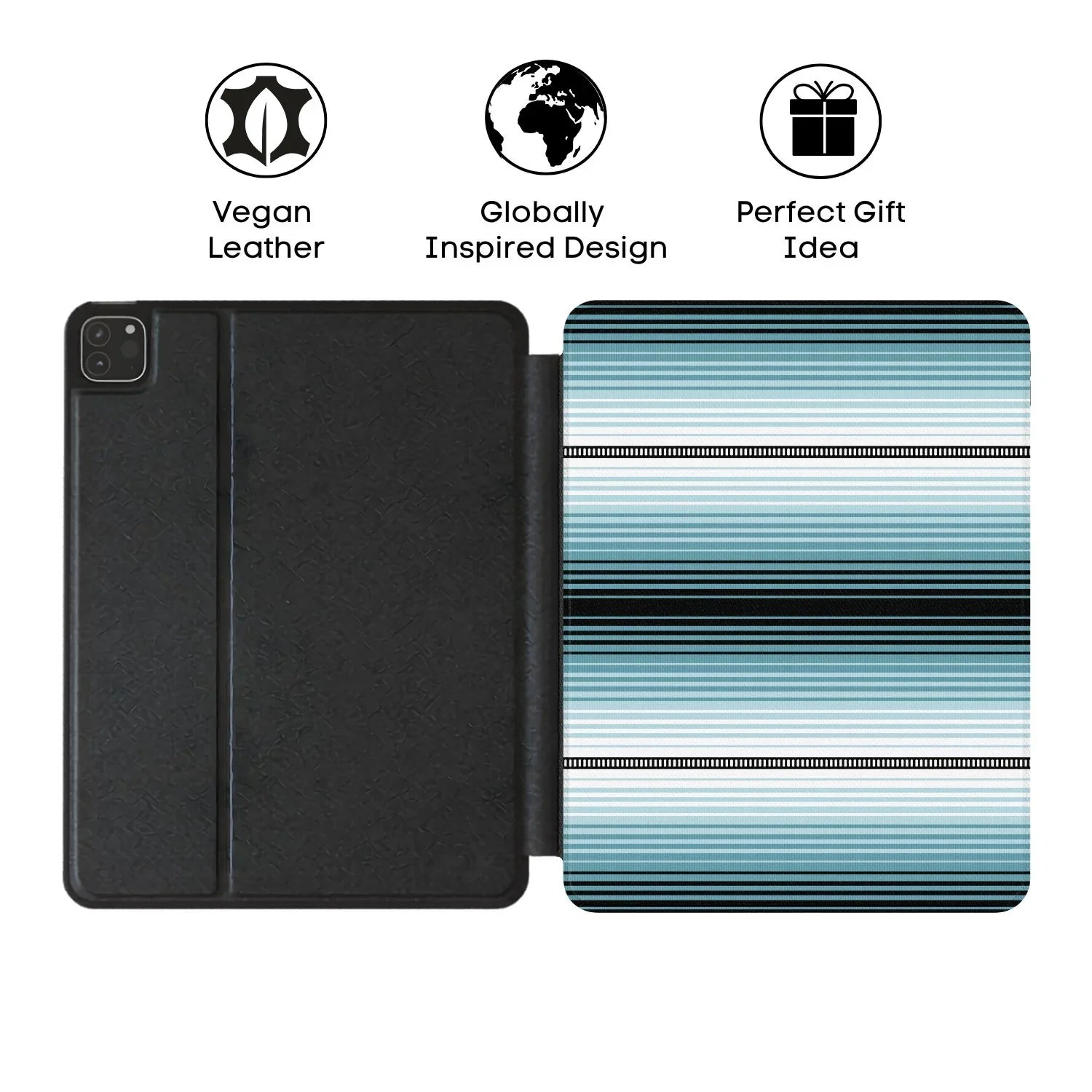 Saltillo Aqua Serape iPad Case - The Global Wanderer