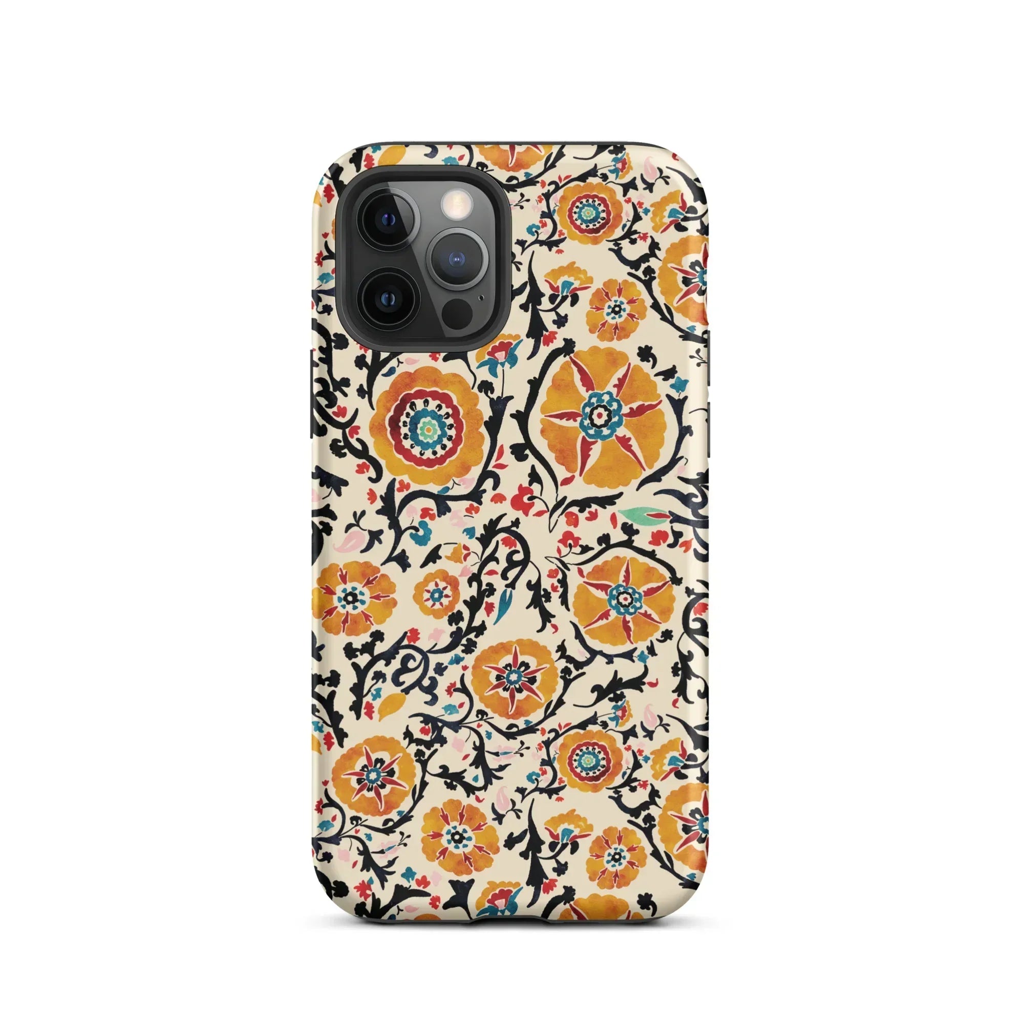 Samarkand Suzani iPhone Case - The Global Wanderer