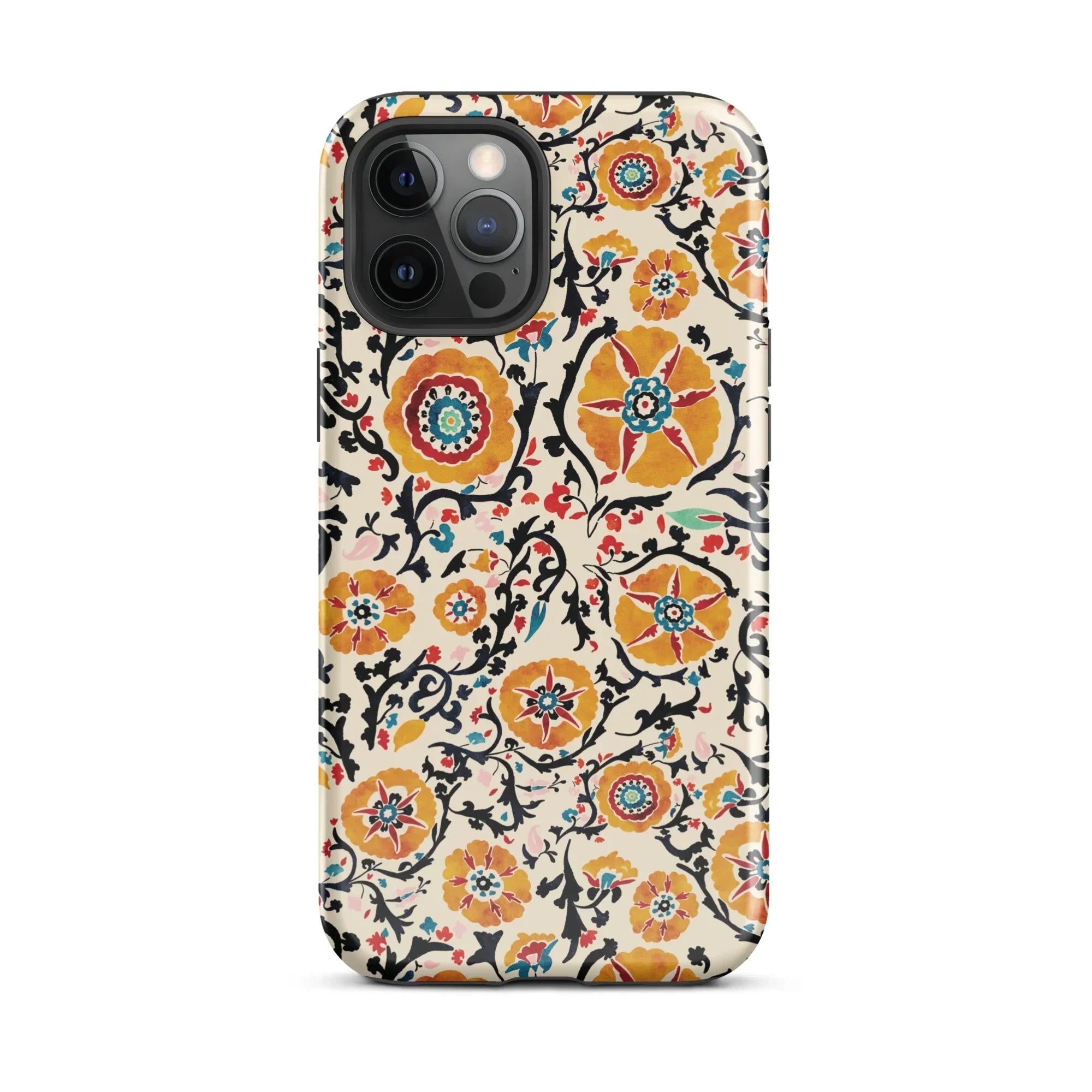 Samarkand Suzani iPhone Case - The Global Wanderer