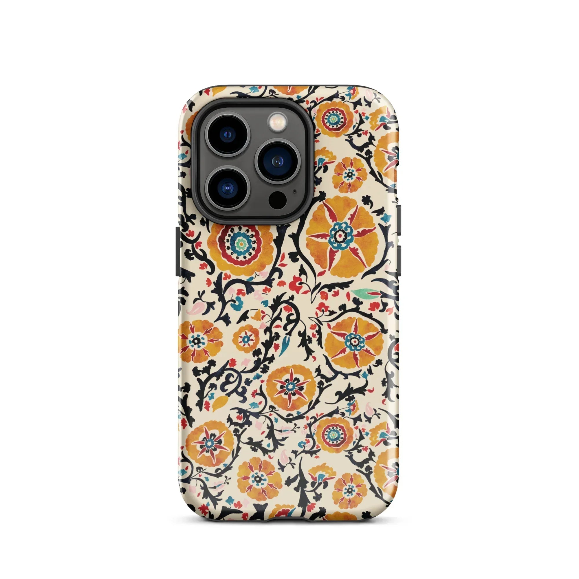 Samarkand Suzani iPhone Case - The Global Wanderer