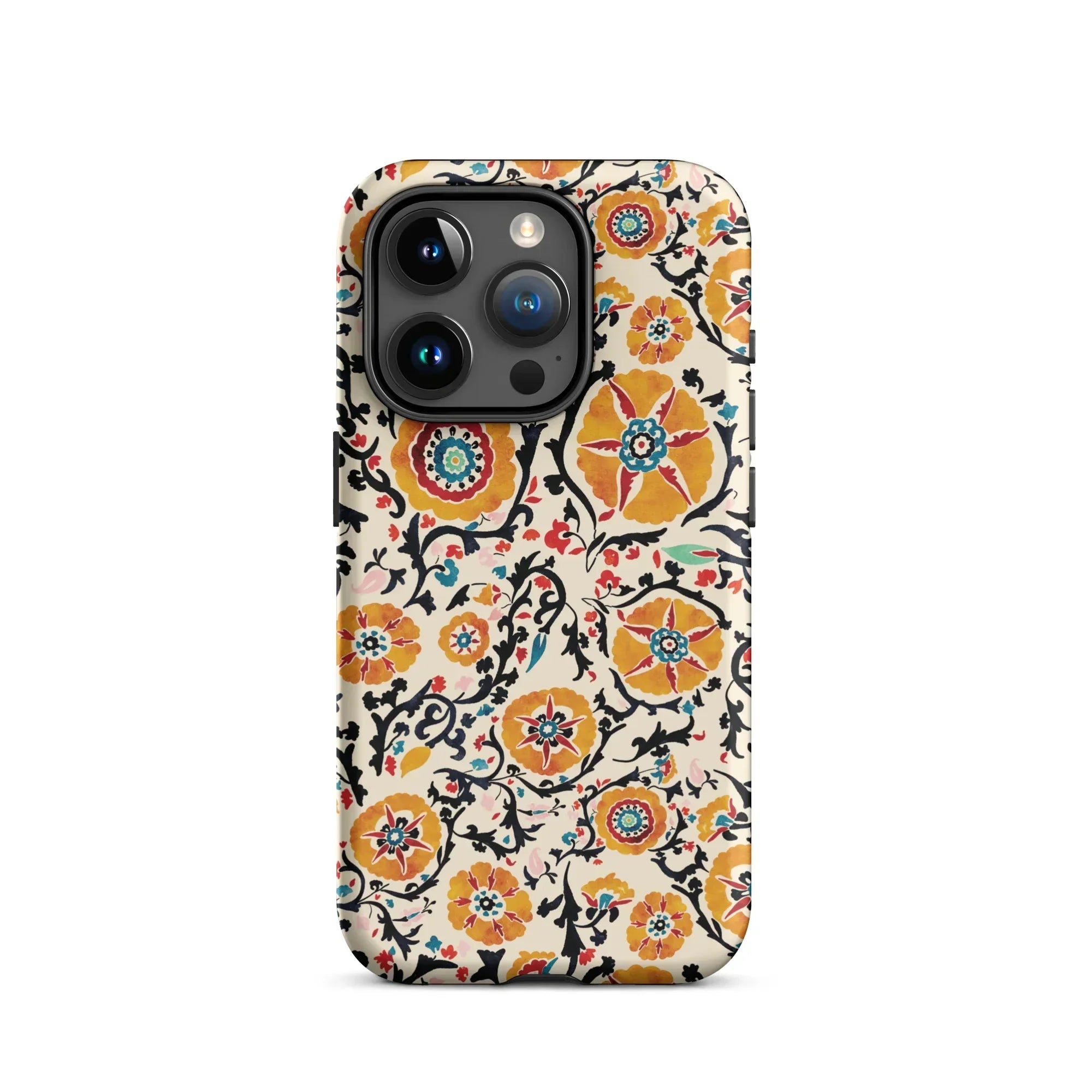 Samarkand Suzani iPhone Case - The Global Wanderer